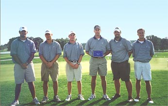 2nd Place golf team