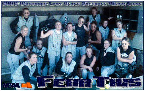 2002 Washburn Softball Media Guide Cover